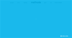 Desktop Screenshot of methode.it